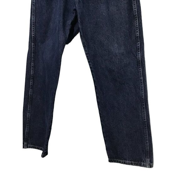 Wrangler Men's High Rise Dark Wash Jeans 34x29 - Picture 3 of 10